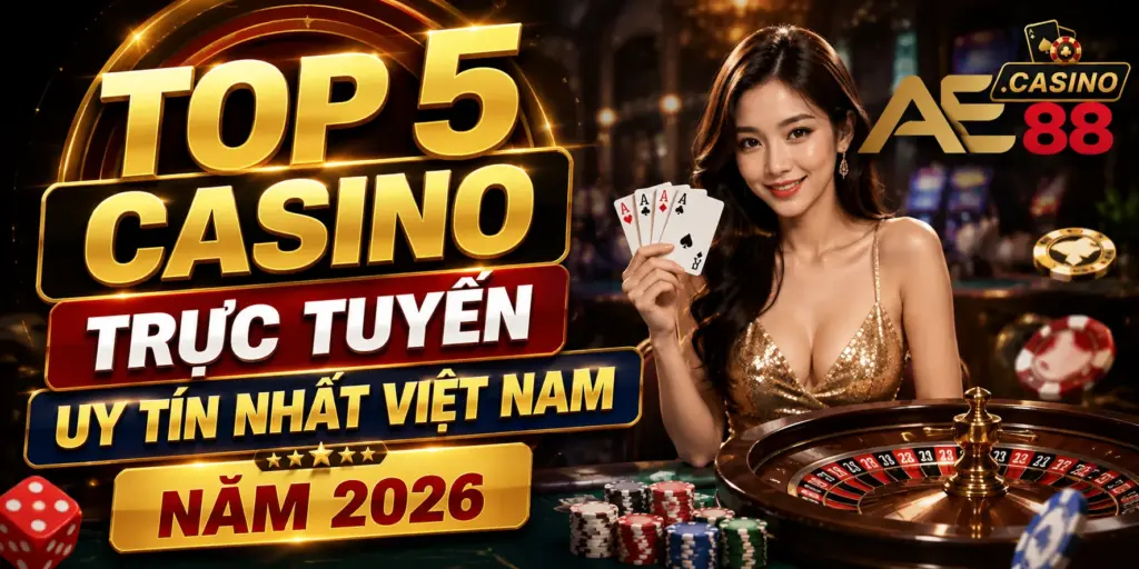 Top 5 Casino Trực Tuyến Uy Tín Nhất Việt Nam Năm 2026